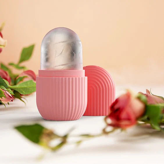 Silicone Ice Cube Face Roller – Reusable Beauty Ice Mold for Skin Care