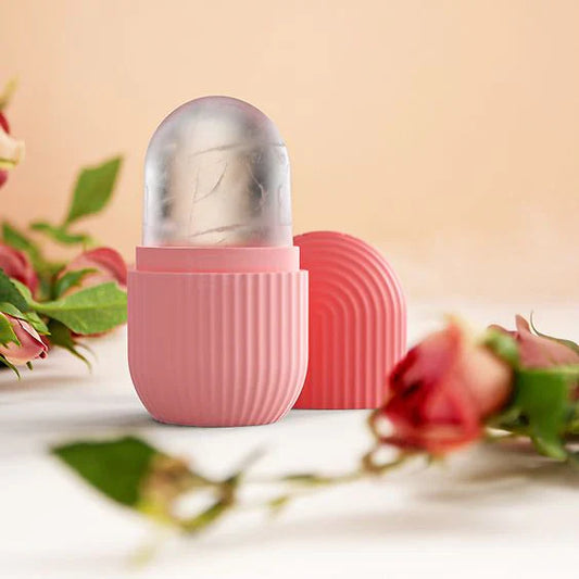 Silicone Ice Cube Face Roller – Reusable Beauty Ice Mold for Skin Care