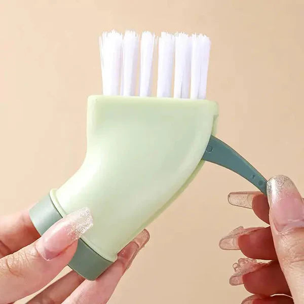 2 in 1 Bottle Cap Brush – Multipurpose Cleaning Tool for Lids & Bottlenecks