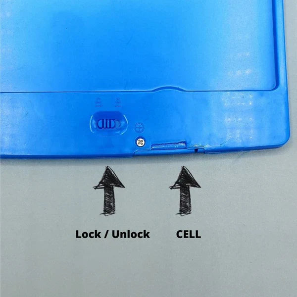 Large 12-Inch LCD Colorful Writing Tablet for Kids – Reusable Drawing & Learning Board