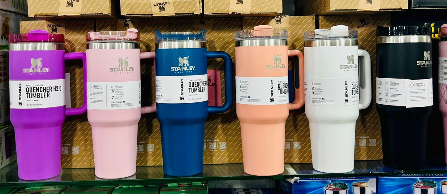 Stanley Quencher H2.0 FlowState™ Tumbler – 40oz (1200ml) Insulated Travel Mug