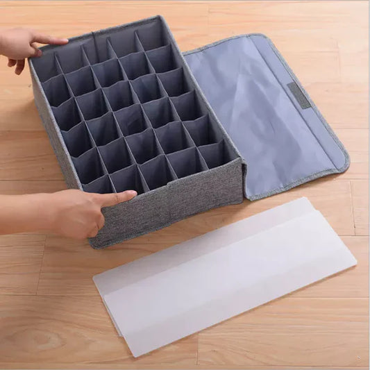 Foldable Closet Drawer Divider – Underwear & Socks Storage Organizer