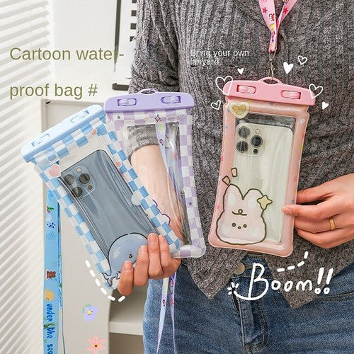 Imported - Printed Floating Waterproof Mobile Cover – Universal Fit for All Smartphones