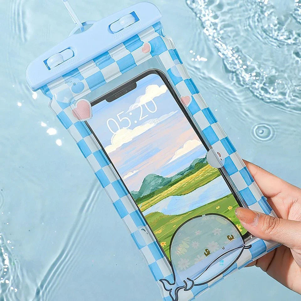 Imported - Printed Floating Waterproof Mobile Cover – Universal Fit for All Smartphones