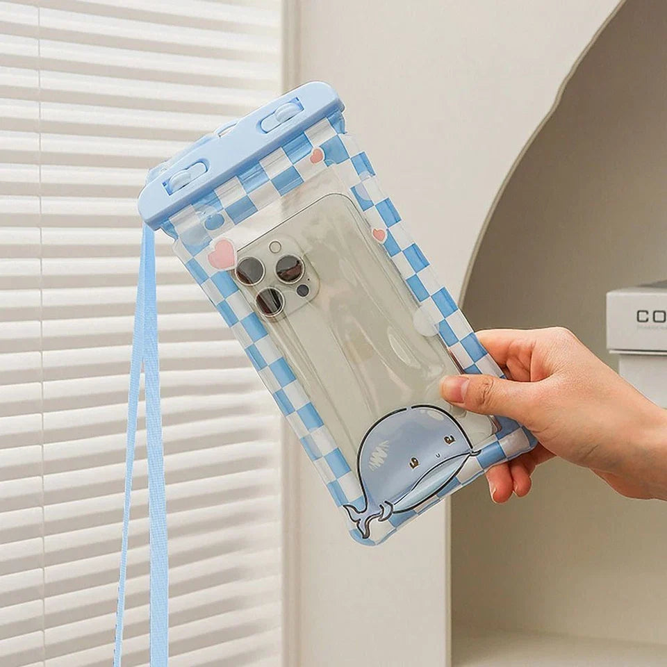 Imported - Printed Floating Waterproof Mobile Cover – Universal Fit for All Smartphones