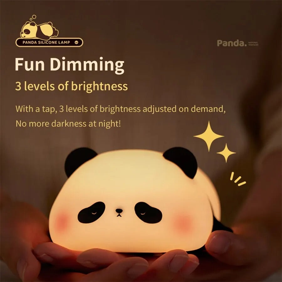 Panda Glow Touch Lamp – Premium Quality Cute Night Lamp for Bedroom & Kids | LED Table Lamp in Pakistan
