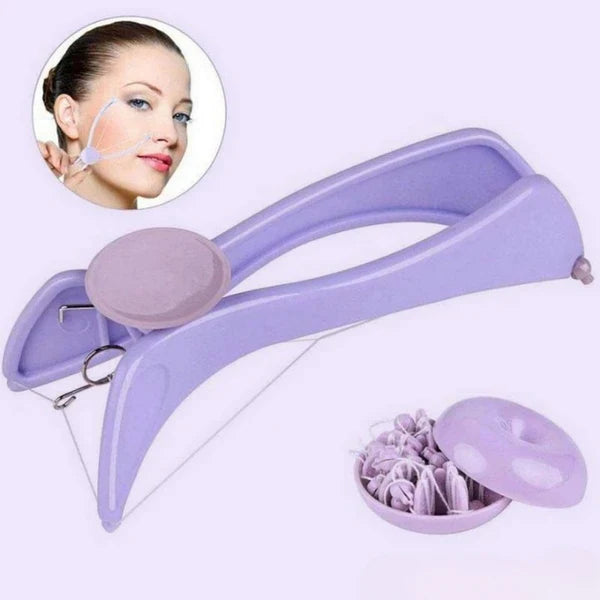 Slique Manual Hair Threading Machine – Painless Facial Hair Remover for Women