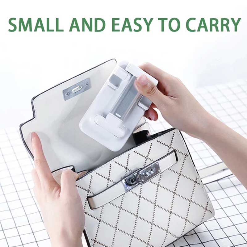 Foldable & Adjustable Mobile Holder Stand – Ideal for Desk & Bedside Use