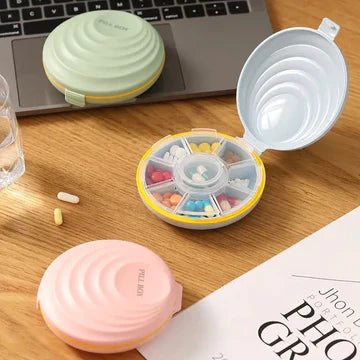 Portable Moisture-Proof Pill Box – Compact Medicine Storage Organizer