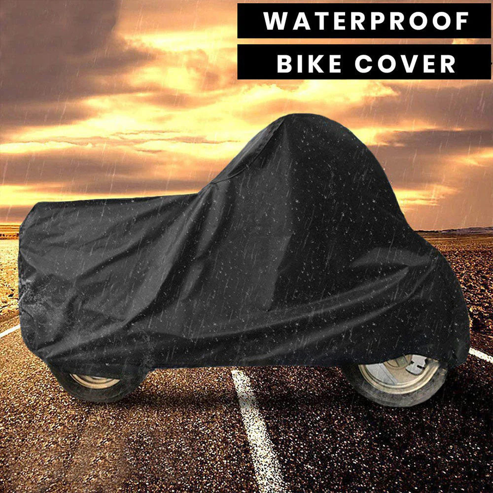 Premium Motorcycle Parachute Top Cover for CD 70, Waterproof Bike Top Protection Cover