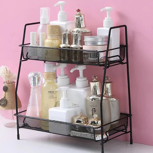 2 Layer Metal Kitchen Rack Storage Stand in Pakistan