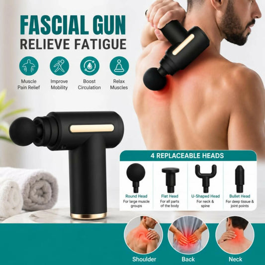 Deep Tissue Massage Gun – Handheld Muscle Massager for Recovery & Relaxation