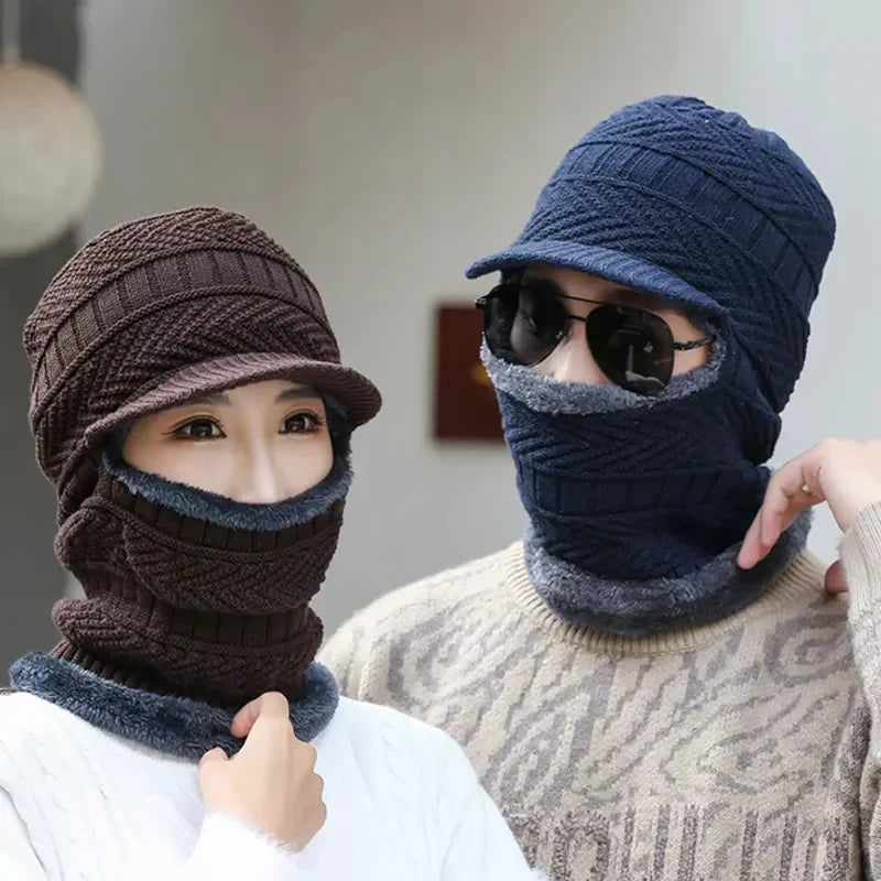 Premium Quality Winter Wool Beanie Hat for Men and Women Warm Skull Cap