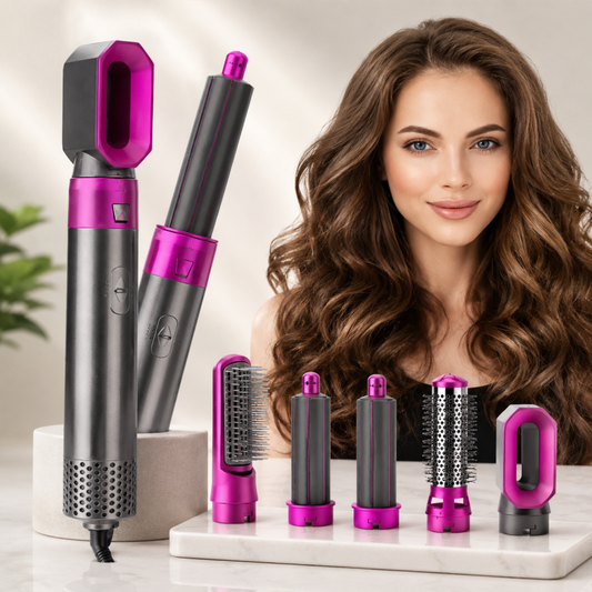 Premium 5-in-1 Multifunctional Hair Dryer Styling Kit – Professional Hot Air Brush & Volumizer