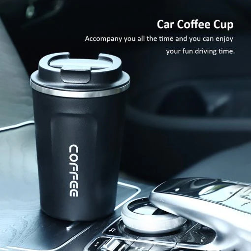 Premium Portable Smart Travel Coffee Mug with Digital Temperature Display