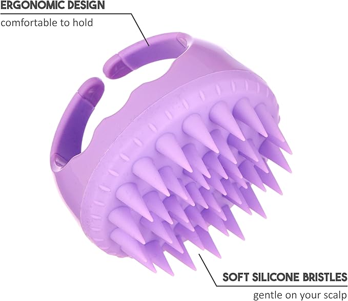 Premium Silicone Scalp Massager – Ergonomic Scalp Massage Tool for Hair Growth & Everyday Scalp Care in Pakistan
