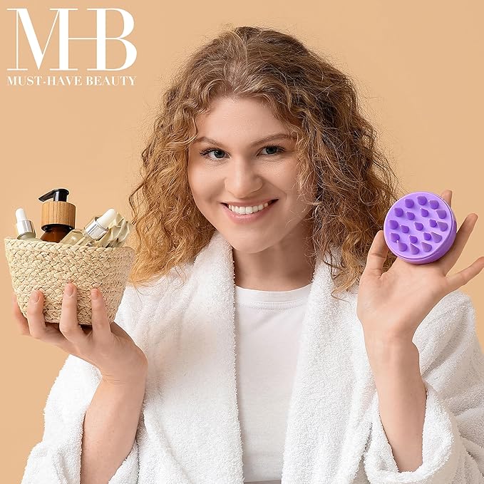 Premium Silicone Scalp Massager – Ergonomic Scalp Massage Tool for Hair Growth & Everyday Scalp Care in Pakistan