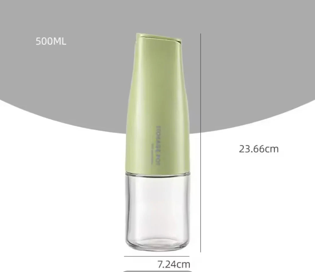 Imported 450ML Leakproof Oil Bottle – Precision Pour Glass Dispenser