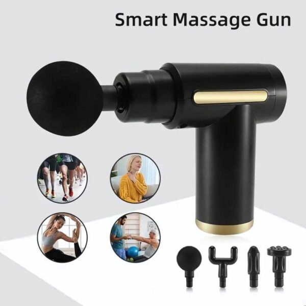 Deep Tissue Massage Gun – Handheld Muscle Massager for Pain Relief & Recovery