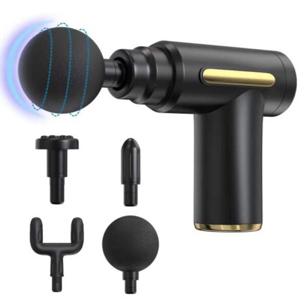 Deep Tissue Massage Gun with 4 Massage Heads