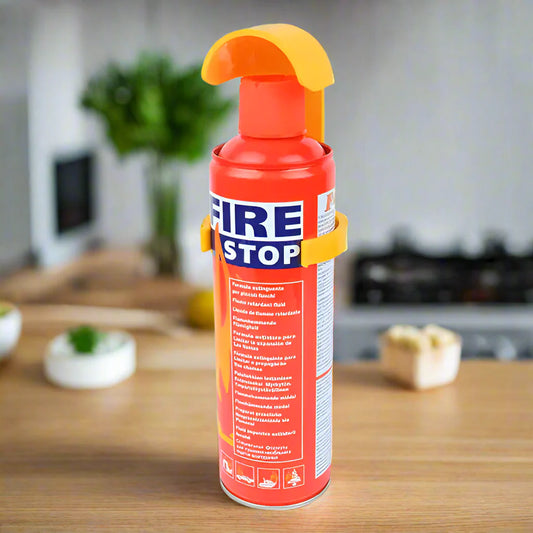 Premium Fire Stop Spray – 500ml Portable Fire Extinguisher Spray Can for Home, Office & Car Safety in Pakistan
