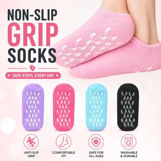 Foot Spa Gel Moisturizing Socks – Anti-Crack Silicone Foot Protector & Reusable Pedicure Care Sock