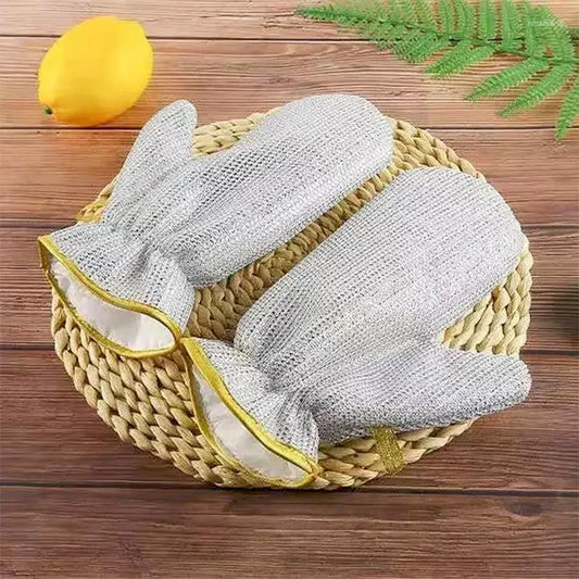 Premium Steel Wire Dishwashing Gloves – Cut Resistant Kitchen Gloves in Pakistan