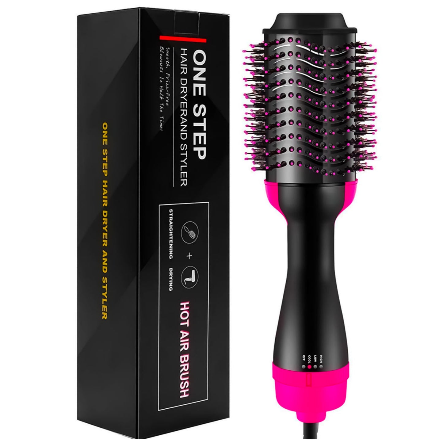 Premium One Step Hot Air Brush Hair Dryer and Volumizer for Salon Style Hair in Pakistan