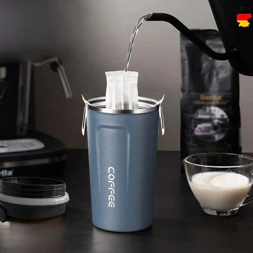 Premium Portable Smart Travel Coffee Mug with Digital Temperature Display