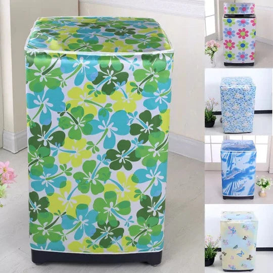 Waterproof Washing Machine Cover (Printed) – Dustproof Protective Storage Bag & Dust Guard for Home Appliances | Premium Quality