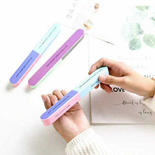 6-Sided Nail Polishing File – Professional Buffer & Shiner Tool