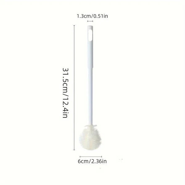 Long Handle Silicone Bottle Cleaning Brush – Flexible & Durable Scrubber