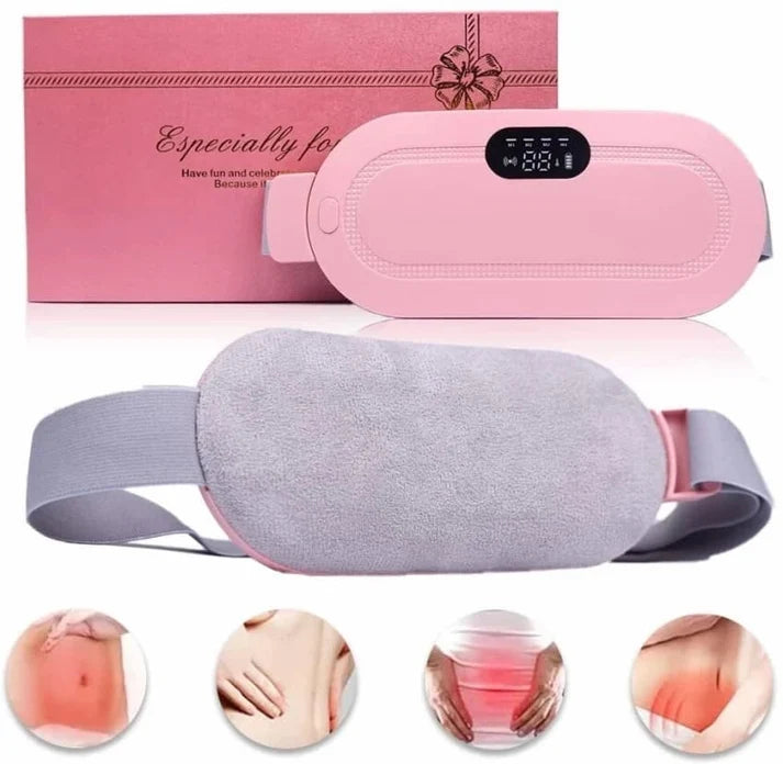 Electric Period Cramp Massager – Menstrual Cramp Relief Heating Belt