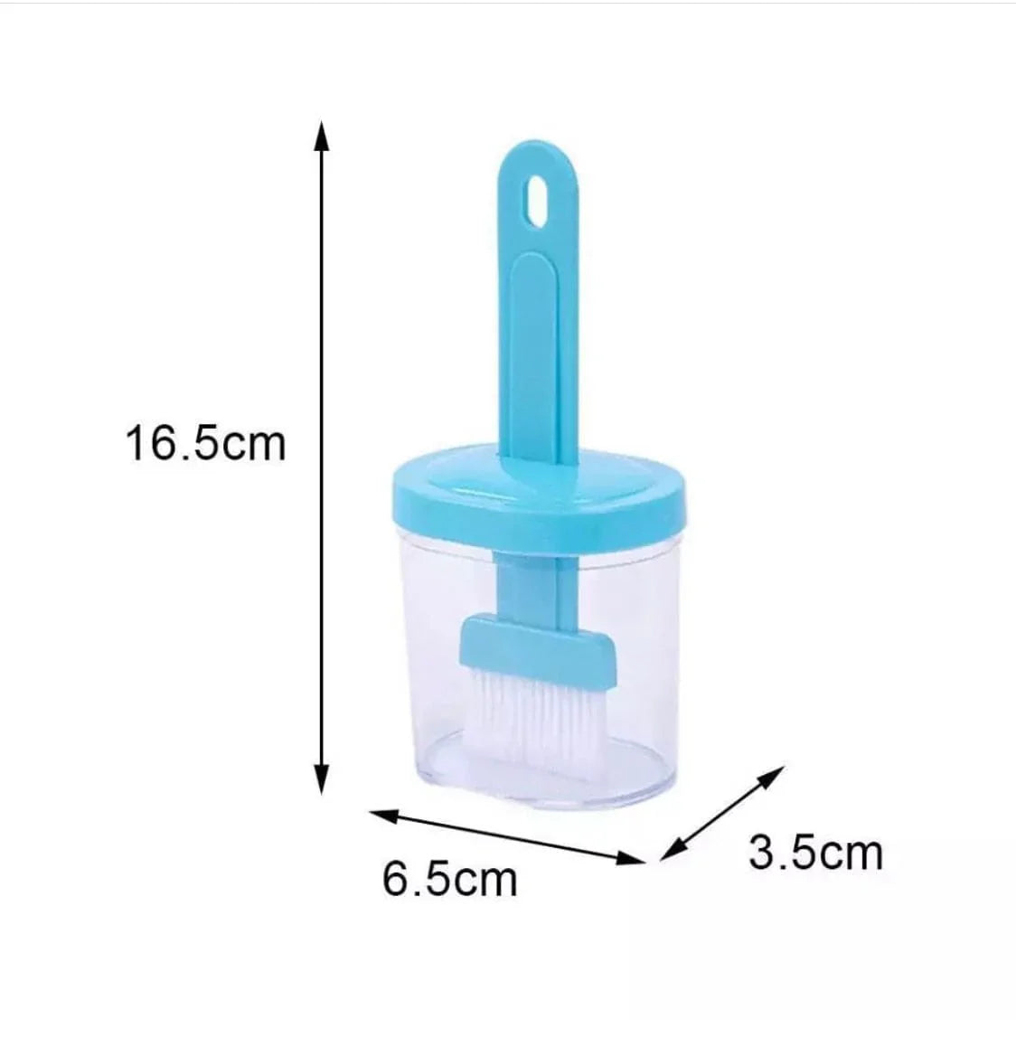 Silicone Oil Brush with Bottle – High Temperature Resistant, Easy Oil Dispensing