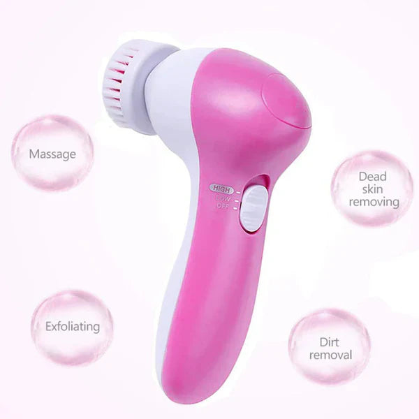 5 in 1 Beauty Care Face Massager – Deep Cleansing & Skin Rejuvenation Tool