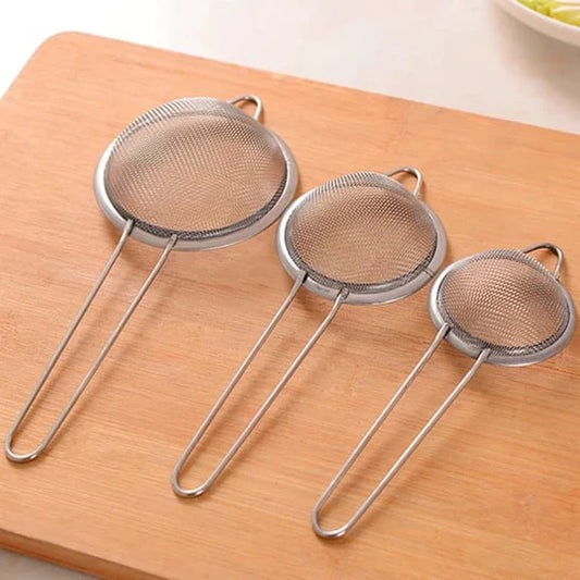 3pcs Stainless Steel Multipurpose Strainer Set