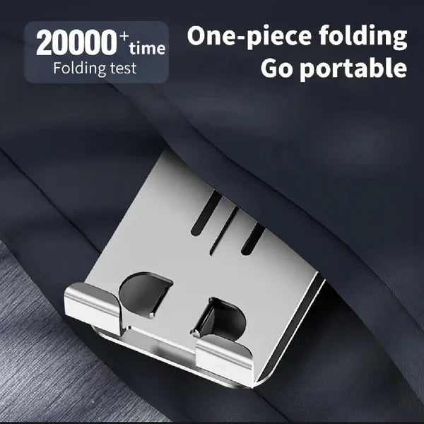 360° Rotating Metal Mobile Phone Stand – Adjustable Desktop Holder