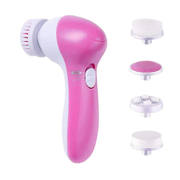 5 in 1 Beauty Care Face Massager – Deep Cleansing & Skin Rejuvenation Tool